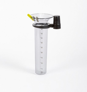 Srážkoměr 26cm s časosběrným ukazatelem