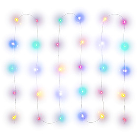 Vánoční řetěz - Nano 30LED barevná