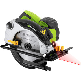 Elektrická kotoučová pila+laser 1300W FIELDMANN