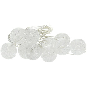 Vánoční řetěz - Nano kuličky 10LED barevná