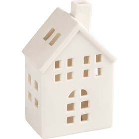 Domek na čajovou svíčku porcelán 14,5cm