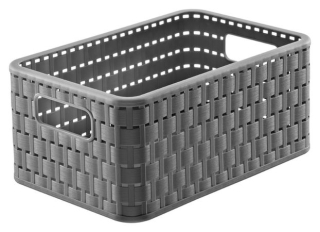 Koš-box 6,0l COUNTRY A5, 28x18,5x12,6, plast - antracit
