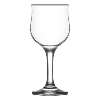 Sklen. 200ml, 6ks, NEVAKAR v.15,5cm - b.víno