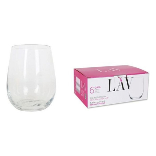Sklen.360ml, 6ks GAIA, (KNK,FAN) voda, whisky