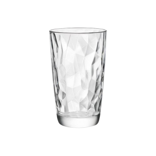 Sklen. 470ml, 1ks, DIAMOND čirá, Bormiolli