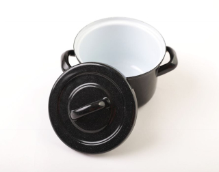 Hrnec+PO d12 (1,0l) BERYL, v.9cm, smalt