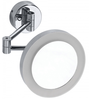 Kosmetické zrcátko s LED osvětlením, ø 200 mm