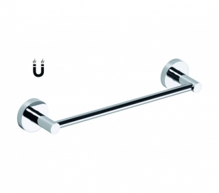 RAWELL: Držák ručníků magnetický, 206 mm, lesk