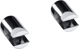 Držáky poličky OMEGA, BETA bez přírub (2 ks) - 8 mm