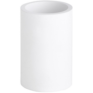 Náhradní nádoba pro WC štětku 145613320, kulatá, bílá
