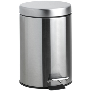 Odpadkový koš, 3 l, nerez, mat