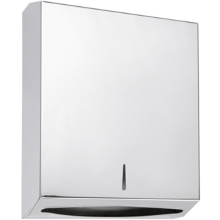 Zásobník papírových ručníků, 370 mm, nerez, lesk