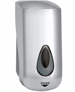 Dávkovač mýdla, 1000 ml, plast, šedý