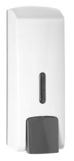 Dávkovač mýdla, 300 ml, plast, bílý