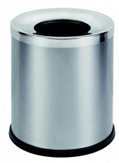 Odpadkový koš, 7,5 l, nerez, mat