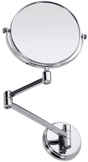 OMEGA: Kosmetické zrcátko oboustranné, ø 140 mm