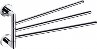 OMEGA: Držák ručníků trojitý otočný, 450 mm