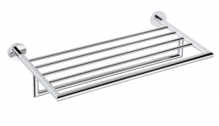 OMEGA: Držák ručníků s hrazdou, 500 mm