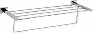 PLAZA: Držák ručníků s hrazdou, 535 mm