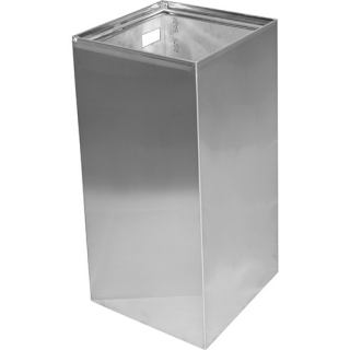Odpadkový koš, 75 l, nerez, lesk