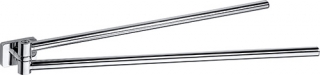 NIKI: Držák ručníků dvojitý otočný, 475 mm