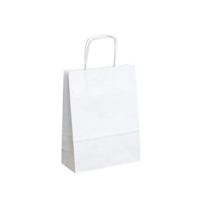Taška 33x26x12cm, 2ucha, bílý papír