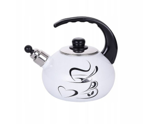 čajník 2,5l ŠAPO DEKOR, indukce, smalt/víčko NR