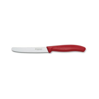Nůž 11cm na rajčata ČERVENÝ VICTORINOX