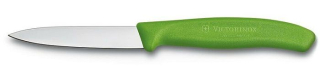 Nůž 8cm kuch., HLADKÝ ZELENÝ, VICTORINOX
