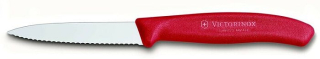 Nůž 8cm kuch.VLNKA, ČERVENÝ, VICTORINOX