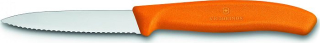 Nůž 8cm kuch.VLNKA, ORANŽ, VICTORINOX