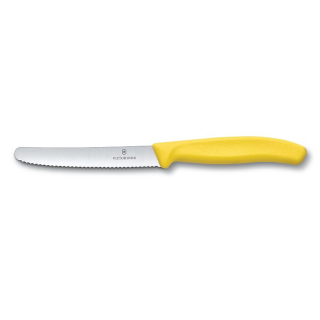 Nůž 11cm na rajčata ŽLUTÝ VICTORINOX