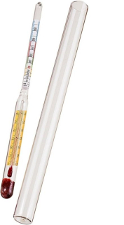 Lihoměr s teploměrem 205mm (0-97%), odměrný válec