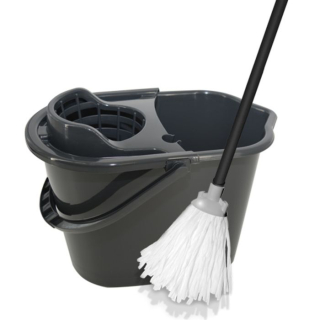 Mop 10l YORK kompletní s hrubým závitem, 35x115x25cm, obdélníkový, plast