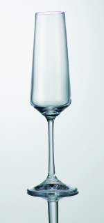 Sklen. 160ml, 6ks, NAOMI/CORVUS, šamp.flétna