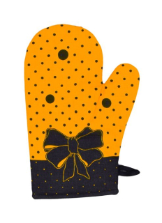 Chňapka 28x18cm, MADAM oranž., BA, magnet, poutko, podšívka