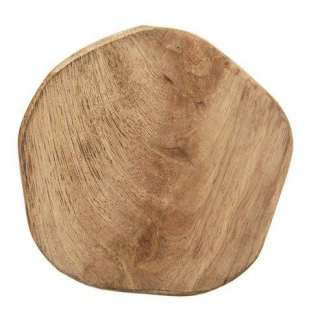 Podtácek d10cm, dřevo MANGO