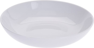 Talíř d21cm na těstoviny, bílý porcelán