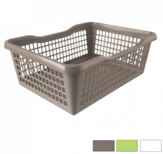 Košík 12,5l 35,9x26,9x13cm, prolamovaný, 5barev, plast