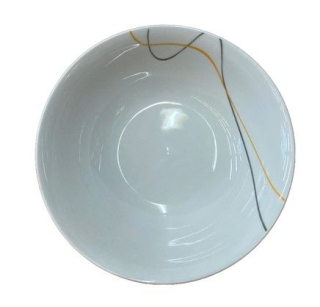 Miska d18cm polév. PROUŽKY M290, keramika