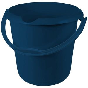 Vědro  5l s výlev. ECO modrá, d24x20cm, plast