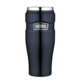Termohrnek 0,47l tm.modrý, NR i uvnitř, vodotěsný, THERMOS