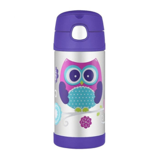 Termoska 0,36l NR, SOVA dětská, brčko, modrá, THERMOS