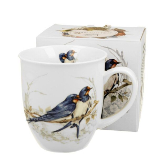 Hrnek 400ml VLAŠTOVKA, DB, porcelán