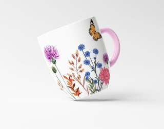 Hrnek 300 ml, SECRET GARDEN, porcelán
