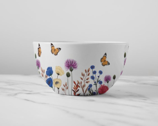 Miska 500 ml, SECRET GARDEN, porcelán