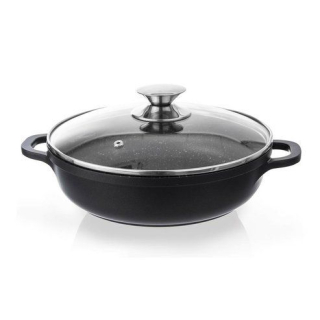 Rendlík d24cm+PO skl., GRANDE, s ručkou, LITINA