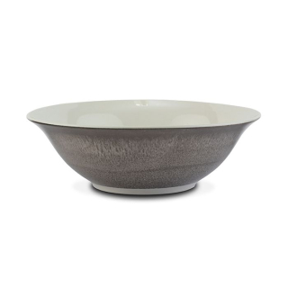 Mísa d23cm salát., šedá ALEXANDRA, v.7,3cm, porcelán