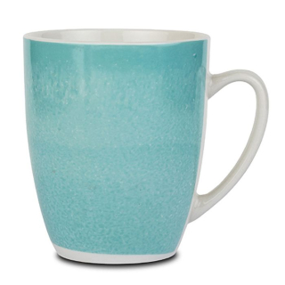 Hrnek 380ml sv.tyrkys, ALEXANDRA, porcelán