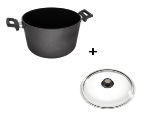 Hrnec d28x17,0cm+PO skl., EUROLUX, 8,5l, litina, indukce
